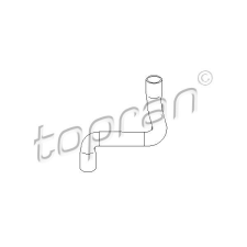 TOPRAN Hűtőcső TOPRAN 110 492 vízhűtő