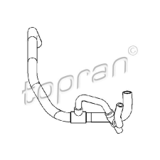 TOPRAN Hűtőcső TOPRAN 112 022 vízhűtő