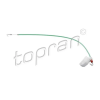 TOPRAN Kábel, ajtózár nyitó TOPRAN 109 076