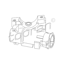 TOPRAN Kormányzár TOPRAN 110 824 kormányvezérlő és kiegészítői