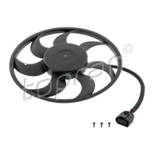 TOPRAN ventilátor, motorhűtés 114 329 autóalkatrész