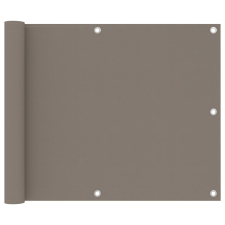  Tópszínű oxford-szövet erkélynapellenző 75 x 400 cm kerti bútor