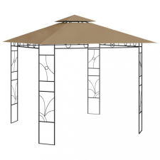  tópszínű pavilon 3 x 3 x 2,7 m 160 g/m² kerti bútor