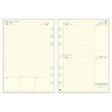 TOPTIMER 2019. évi napi beosztású kalendárium csomag - L312, Krém (Chamois) naptár, kalendárium