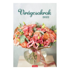 TOPTIMER Falinaptár TOPTIMER T094 220x330mm álló Virágcsokrok 2023. naptár, kalendárium