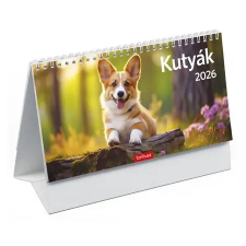 TOPTIMER Naptár, asztali, álló, TOPTIMER, Kutyák (NKT581PU) naptár, kalendárium