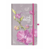 TOPTIMER Naptár, tervező, A5, heti, TOPTIMER, "Csak Nőknek", orchidea
