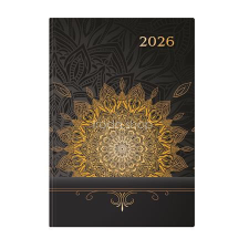 TOPTIMER Naptár, tervező, A5, napi, TOPTIMER, &quot;Joy&quot;, mandala határidőnapló