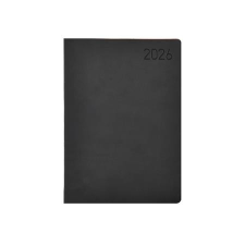 TOPTIMER Naptár, tervező, B6, heti, TOPTIMER Madeira, fekete-bordó (NKM012FBU) határidőnapló