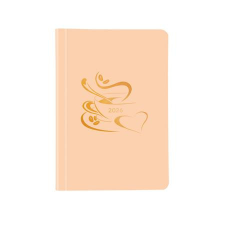 TOPTIMER Naptár, tervező, B6, heti, TOPTIMER Pastel, lazac (NKP012SU) határidőnapló