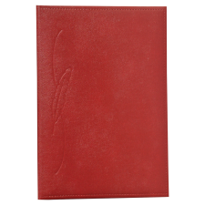 TOPTIMER Traditional, A4 tárgyalási napló, Bordó naptár, kalendárium