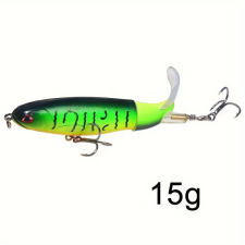  Topwater horgászcsali 2 háromszögű horoggal csali