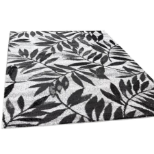  Torino Szőnyeg 5128 – Szürke, Levél Mintás Szőnyeg 80 x 150 cm lakástextília