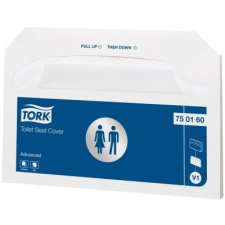 TORK Advanced ülőketakaró, 250 lap/csomag, 20 csomag/karton higiéniai papíráru