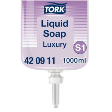 Tork Folyékony szappan, 1 l, S1 rendszer, TORK "Luxury", lila tisztító- és takarítószer, higiénia
