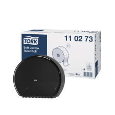 Tork Jumbo toalettpapír adagoló + Tork Soft prémium toalettpapír csomag fürdőszoba kiegészítő