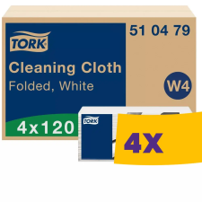 Tork tisztítókendő - hófehér, 41,5x35,5cm, 120 lap (Karton - 4 csg) higiéniai papíráru