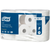 Tork Toalettpapír, T4 rendszer, 3 rétegű, 12 cm átmérő, Premium, TORK "Soft", fehér