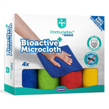  Törlőkendő mikroszálas BONUS Bioactive 32x32cm 4 db/csomag tisztító- és takarítószer, higiénia