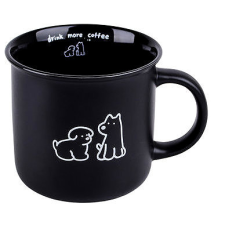 Toro fekete kutyus, 380 ml bögrék, csészék