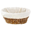 Toro kelesztőkosár textilbéléssel, 27 × 20 × 10 cm, tengerifű