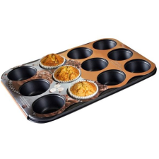 Toro Muffin forma, 12 db, 35x26,5x3 cm, 0,4 mm sütés és főzés