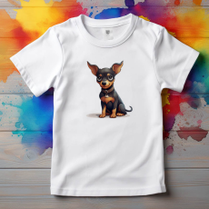  Törpe Pincser póló (Gyerek)(Karakterek)