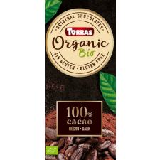  Torras bio 100% kakaótartalmú étcsokoládé 100 g csokoládé és édesség