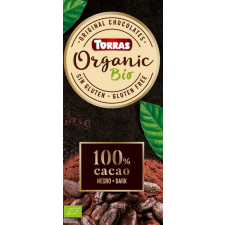 Torras bio 100% kakaótartalmú étcsokoládé 100 g csokoládé és édesség