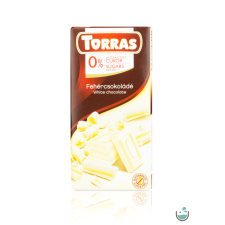 Torras Fehércsokoládé hozzáadott cukor nélkül (gluténmentes) 75 g gluténmentes termék