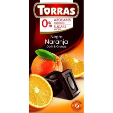 TORRAS GLUTÉNMENTES ÉTCSOKOLÁDÉ NARANCS CUKOR NÉLKÜL 75 G gluténmentes termék