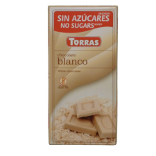  Torras gluténmentes fehércsokoládé cukor nélkül 75 g csokoládé és édesség