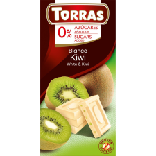  Torras gluténmentes kiwis fehércsokoládé hozzáadott cukor né 75 g csokoládé és édesség