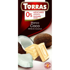 Torras kókuszos fehércsokoládé 75g csokoládé és édesség