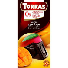 Torras MANGÓS ÉTCSOKOLÁDÉ MALTITOLLAL 75G reform élelmiszer