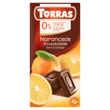 Torras narancsos étcsokoládé 75g csokoládé és édesség