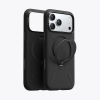 Torras Ostand Q3 Silicone case for iPhone 17 Pro Obsidian Black X00FX2411