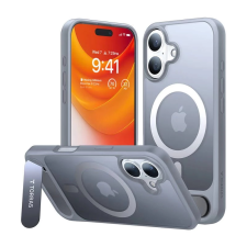 Torras Pstand védőtok iPhone 16 Plus titánium szürke tok és táska