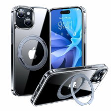 Torras Tok iPhone 15-höz – Torras Ostand Pro Series – átlátszó tok és táska