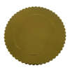  Torta alátét kerek 20cm arany (3mm vastag)