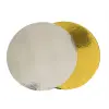  Torta alátét kerek 20cm Arany-Ezüst (3mm,kétoldalas)