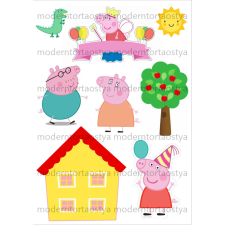  Torta ostya - Peppa malac mix A4 sütés és főzés