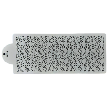  Torta stencil, fűzfalevél mintás, 35x15 cm sütés és főzés