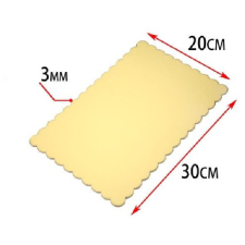 TORTAALÁTÉT 20X30CM D:3MM konyhai eszköz