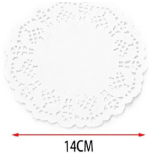  TORTAALÁTÉT KEREK CSIPKÉS 14CM konyhai eszköz