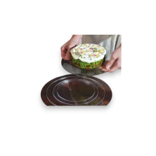 Tortaalátét műanyag 30 cm, áttetsző 5 db sütés és főzés