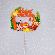  Tortabeszúró Dzsungel Állatok 22 cm sütés és főzés