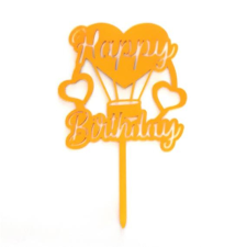  Tortabeszúró happy Birthday Szív sütés és főzés