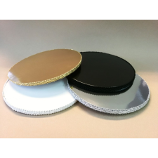  Tortadob ezüst 35 cm díszszalaggal sütés és főzés