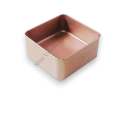  Tortaforma négyzet alakú 20*20 cm rosegold sütés és főzés
